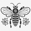 Creative Bee Clipart In PNG For Free Download