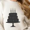 Birthday Cake Clip Art In SVG, PNG, PDF And DXF Formats