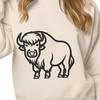 Free Buffalo Clip Art - Free DXF Download