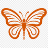 Free Unique Butterfly Artwork SVG - Commercial Use