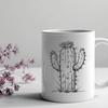 Artistic Cactus In PDF And PNG