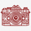 Free Camera Files For Digital Download In SVG Format