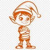 Artistic Elf In SVG, PNG, PDF And DXF File Formats - Free