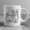 Beautiful Corgi Image In PDF For Free Download