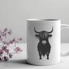 Standing Cow Digital Art - Free DXF