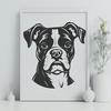 Creative Boxer Printable Artwork