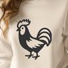 Stunning Chicken - Laser Engraver PNG