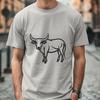 Stunning Cow - Glowforge PNG