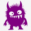 Cute Monster DXF - For Glowforge Project