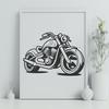 Beautiful Motorcycle - For Cricut Project