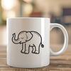 Unique Elephant In SVG - For Free Download, Commercial Use