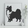 Creative Standing Shetland Sheepdog - SVG