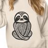 Unique Sloth - Sublimation DXF