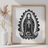 Creative Our Lady Of Guadalupe In PDF And PNG