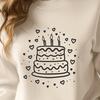 Birthday Cake In DXF Format - Free Digital Download, Commercial Use