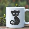 Beautiful Lemur - Cricut PDF