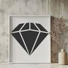 Stunning Diamond In DXF - Free Digital Download