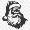 Unique Santa Claus In SVG & PNG