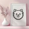 Free Pomeranian DXF - Free Commercial Use Download