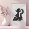 Free Rottweiler Printable Artwork