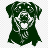 Unique Rottweiler Printable Image - Free SVG