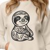 Ornate Sloth - Animal PNG