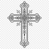 Artistic Cross - PNG For Commercial Use