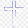 Artistic Crucifix Illustration