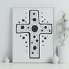 Beautiful Cross - Vinyl PNG