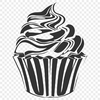 Beautiful Cupcake DXFs - Free Download