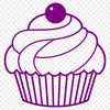 Beautiful Cupcake Vector Illustration - Free PNG Download