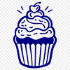 Stunning Cupcake Vector Art - Free PDF Download