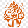 Beautiful Cupcake In SVG - Free Digital Download