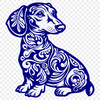 Ornate Dog PDF - Free Commercial Use Download