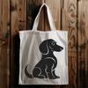 Beautiful Sitting Dachshund - SVG