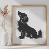 Artistic Dog - Laser SVG Free Download