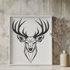 Beautiful Deer - Laser Cutter PDF