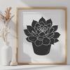 Free Unique Plant Vector Drawing PDF - Commercial Use