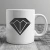 Diamond Vector Craft File In SVG, PNG, PDF And DXF Formats