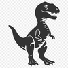 Artistic Dinosaur PNG