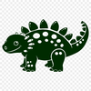 Dinosaur In SVG Format - Free Commercial Use License