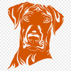 Free Stunning Dog - Free DXF Download, Commercial Use