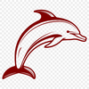 Artistic Dolphin In PDF Free Commercial Use Download