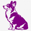 Beautiful Corgi Vector Illustration