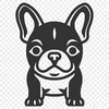 Free Unique French Bulldog Illustration