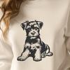 Cute Miniature Schnauzer - Procreate DXF