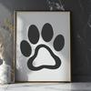 Paw Print Printable Image In SVG, PNG, PDF And DXF Formats