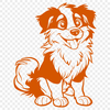 Creative Australian Shepherd - Laser Cutter DXF Free Download