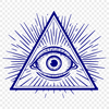 Eye Of Providence In PNGs - Free Commercial Use License