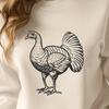 Creative Turkey In DXF For Free Download